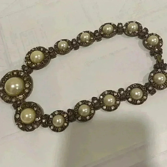 Bronze choker necklace - Picture 5 of 9